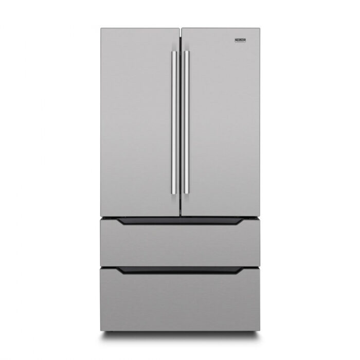 Refrigerador Tecno Original French Door Inverter 636 Litros Inox 220V